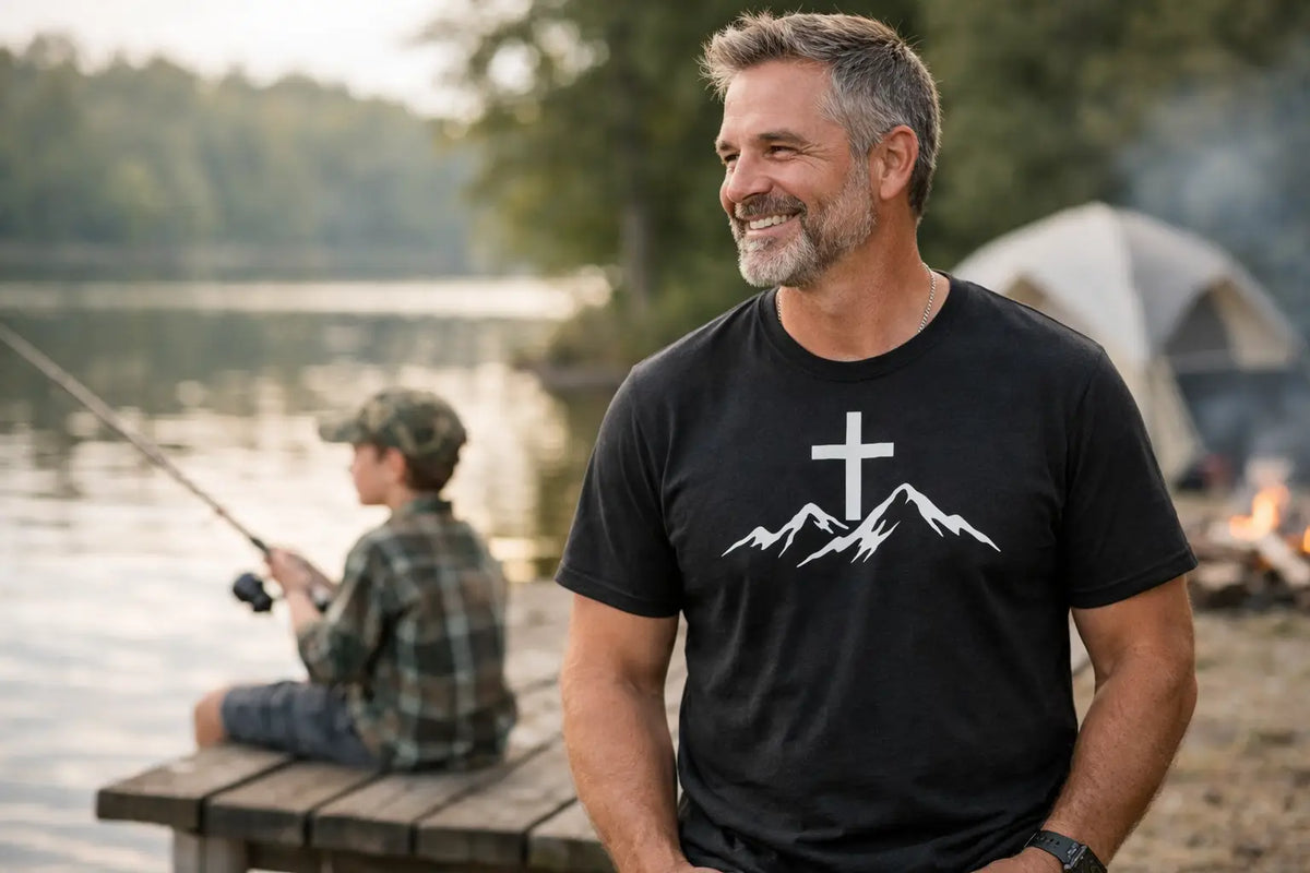 Christian Shirts for Dads That Speak With Faith