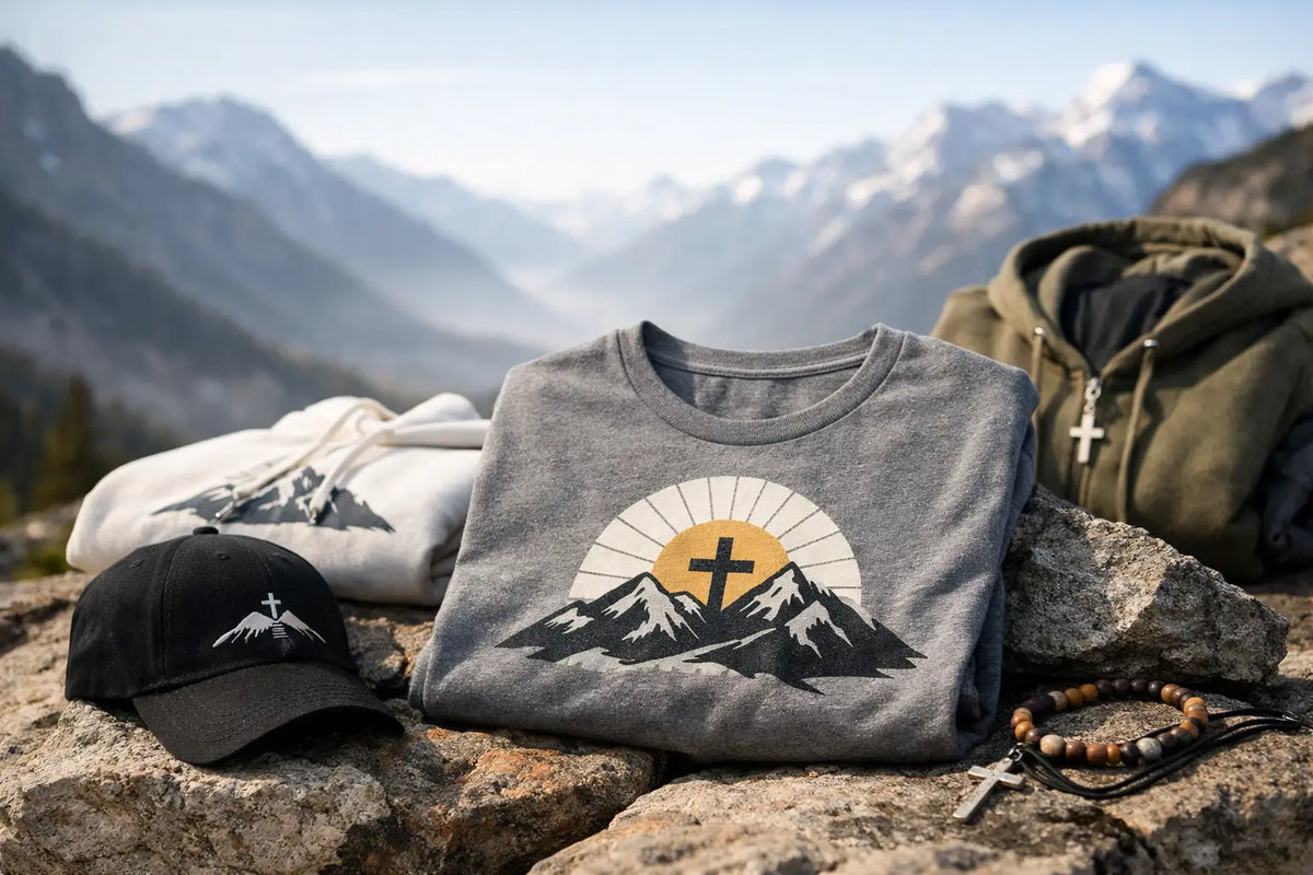 Faith Can Move Mountains Apparel That Speaks