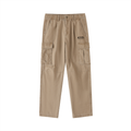 4GVIN Cotton Elastic-Waist Cargo Pants