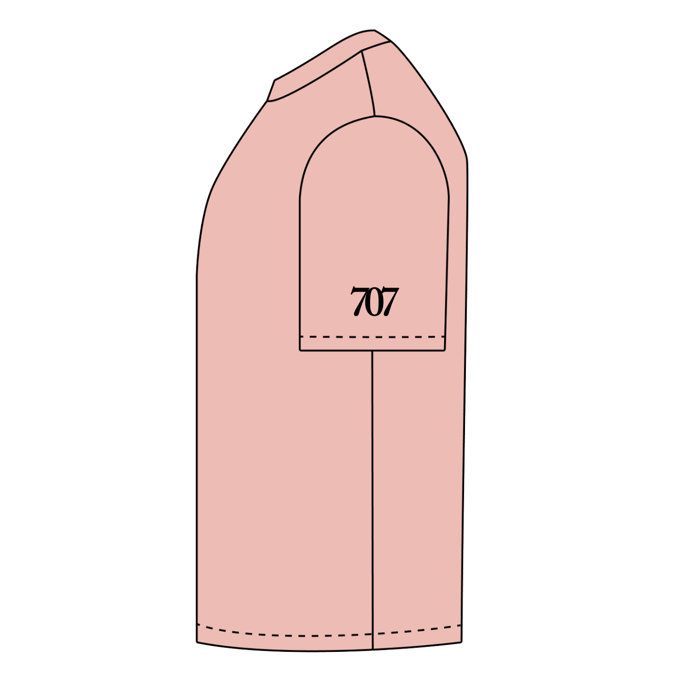 4GVIN ( 5 Panes ) Heavyweight   T-Shirt
