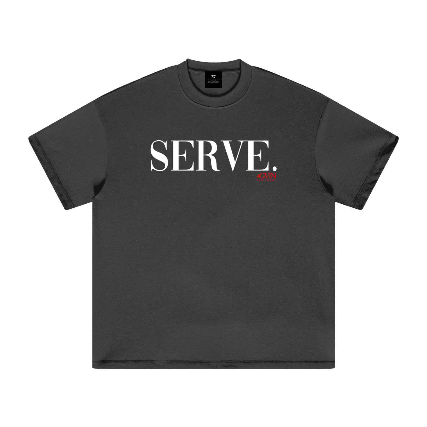 4GVIN ( Serve ) Heavyweight Tone T-Shirt