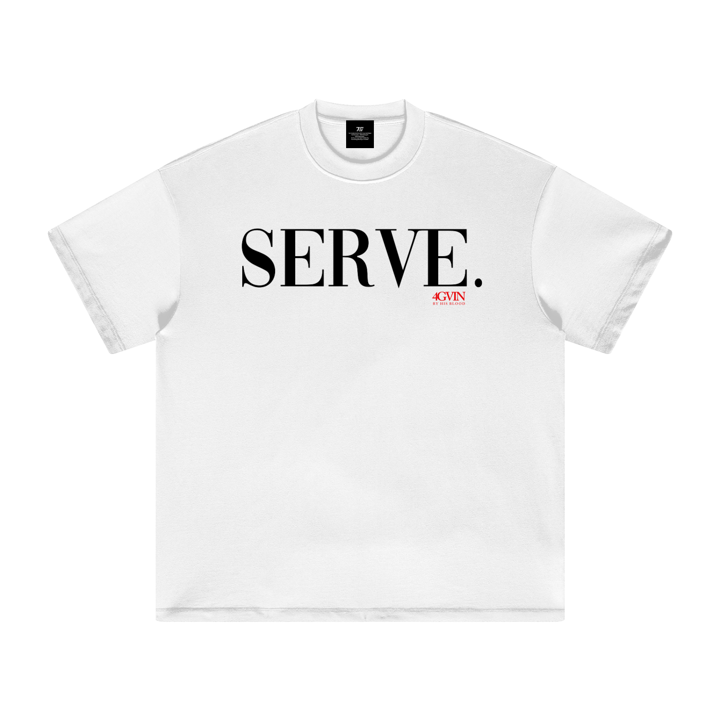 4GVIN ( SERVE ) Heavyweight Tone T-Shirt