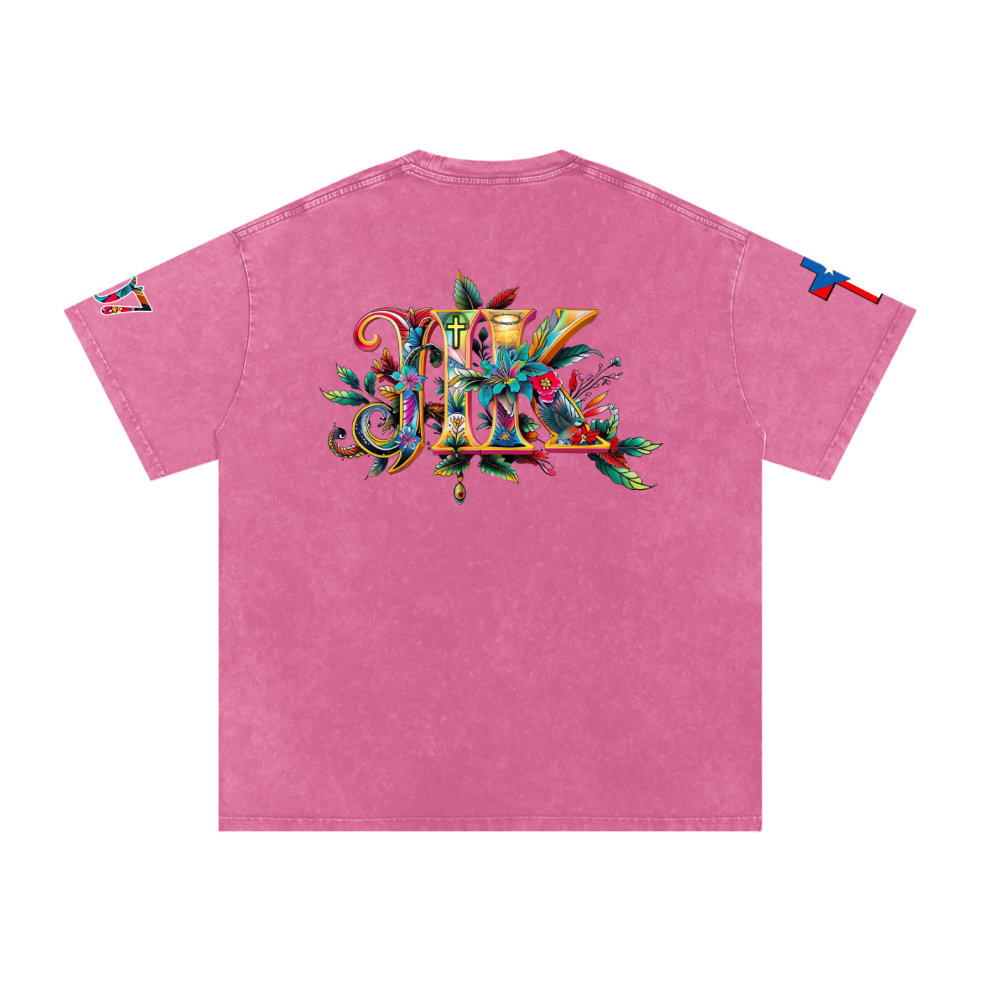 4GVIN Washed Oversized Cotton T-Shirt