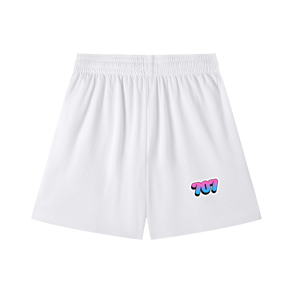 Mesh Drawstring Shorts