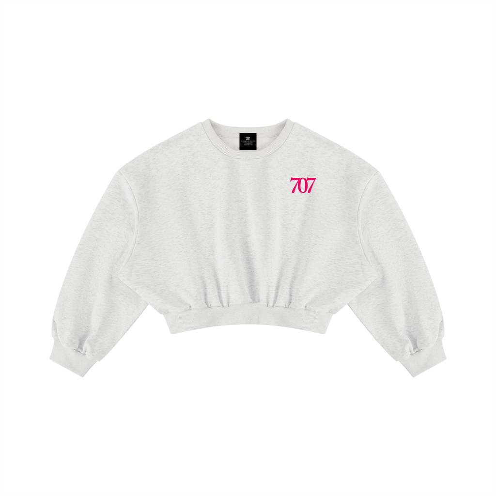 4GVIN Women's Boxy Cropped  Sweatshirt