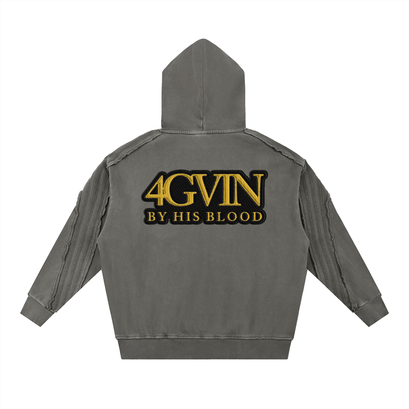 "707 Wax Seal" Deconstructed Hoodie 3d EFX