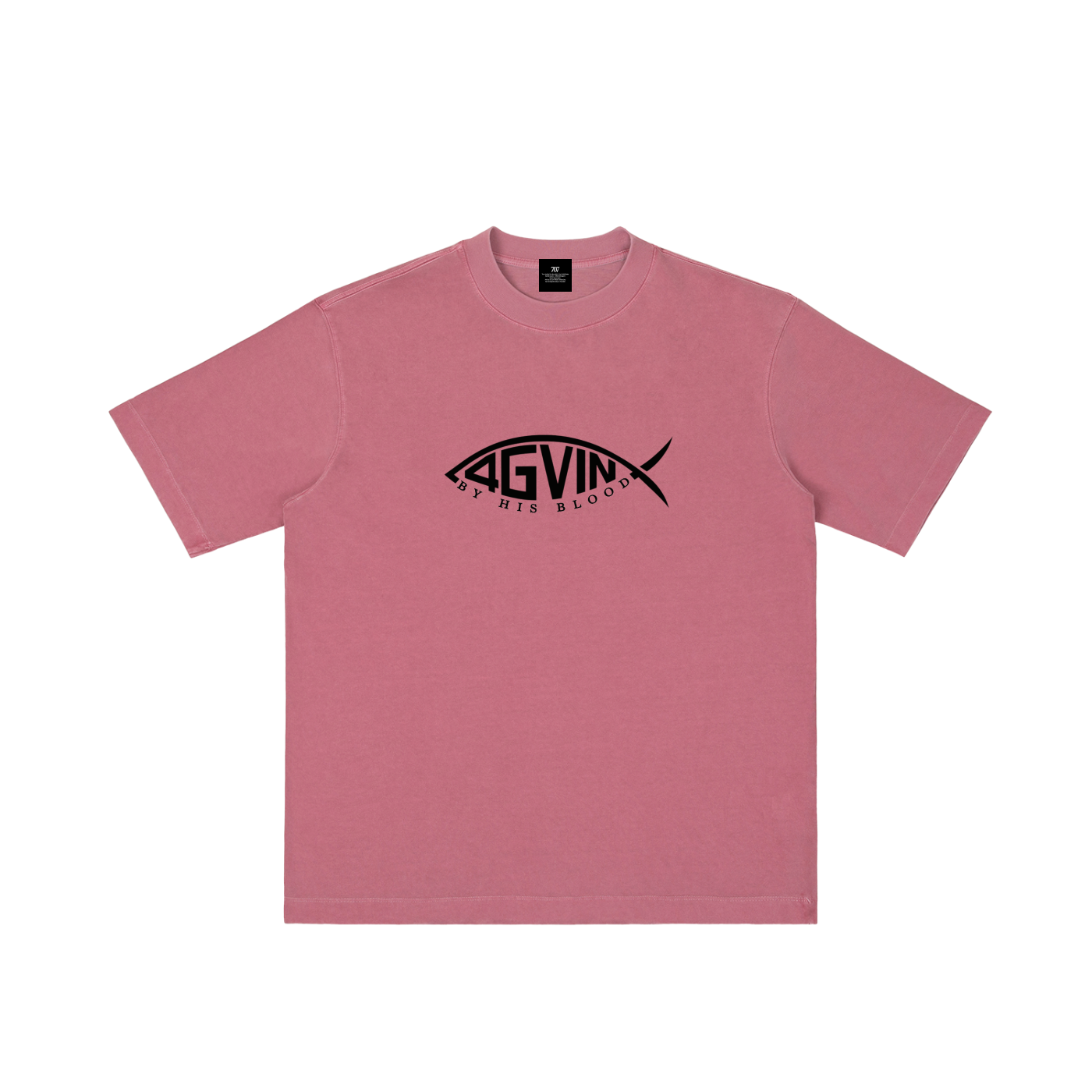 4GVIN ( Too Far ) Wash Drop Shoulder T-shirt