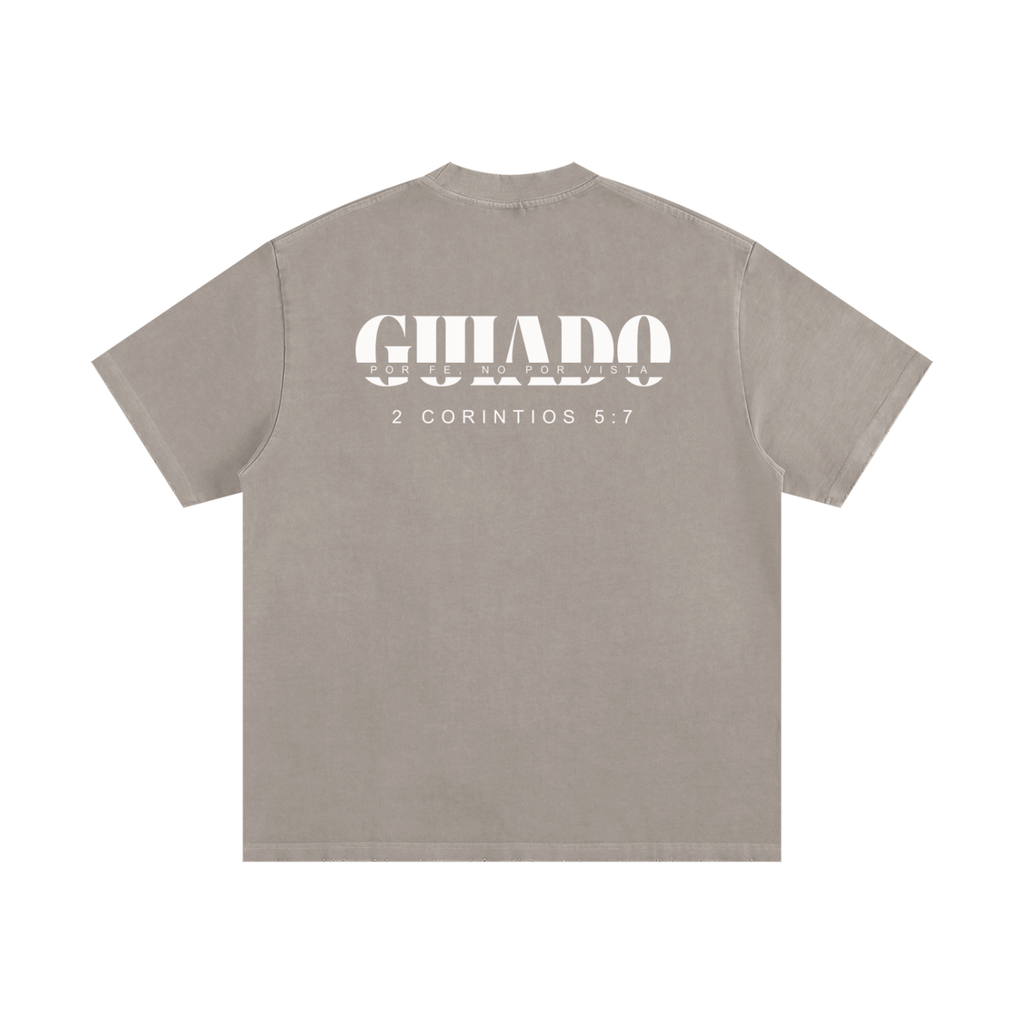 Heavyweight Vintage Washed Frayed T-Shirt