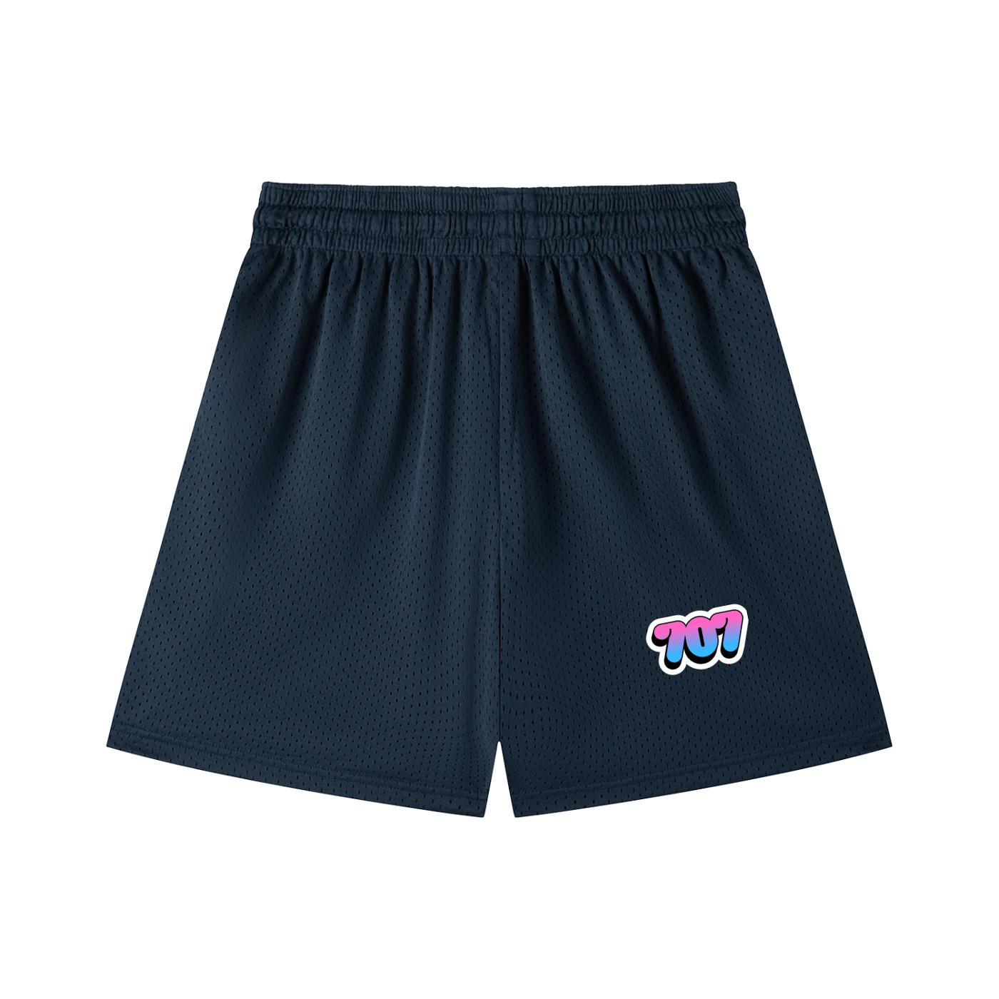 Mesh Drawstring Shorts