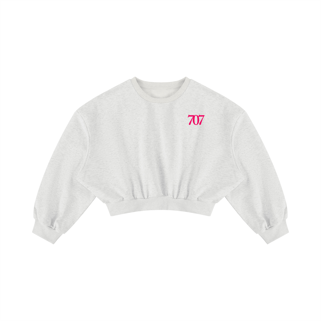 4GVIN Women's Boxy Cropped  Sweatshirt
