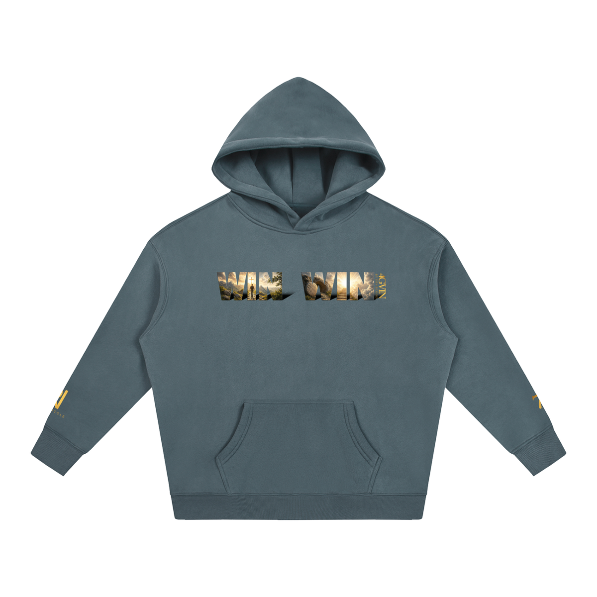 4GVIN ( WIN/WIN ) Oversize Fleeced Hoodie