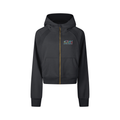 4GVIN Jesus Is King " Girls Cropped Zip-Through Hoodie