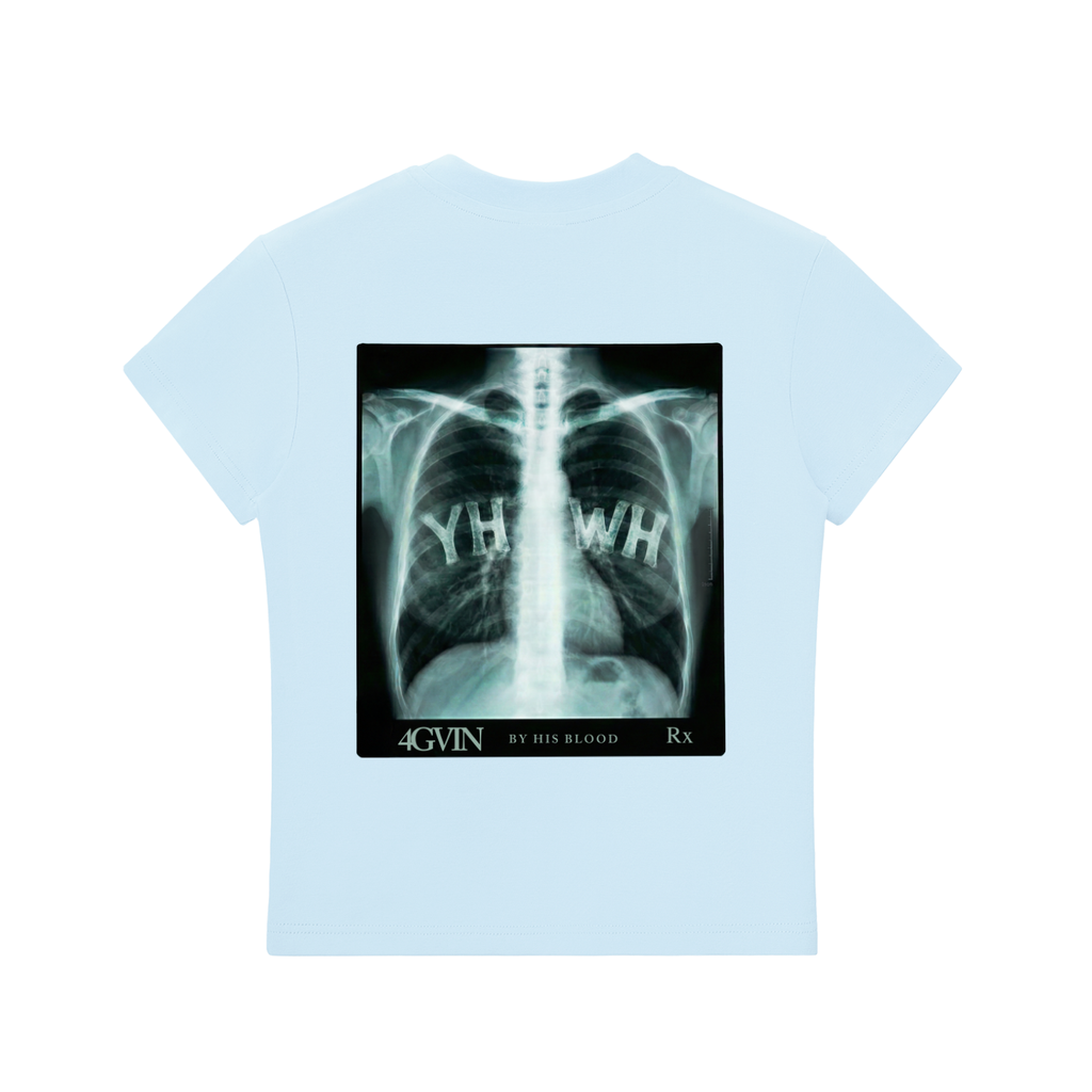 4GVIN "Breath of Life" Girls Essential Bodycon Crewneck T-Shirt