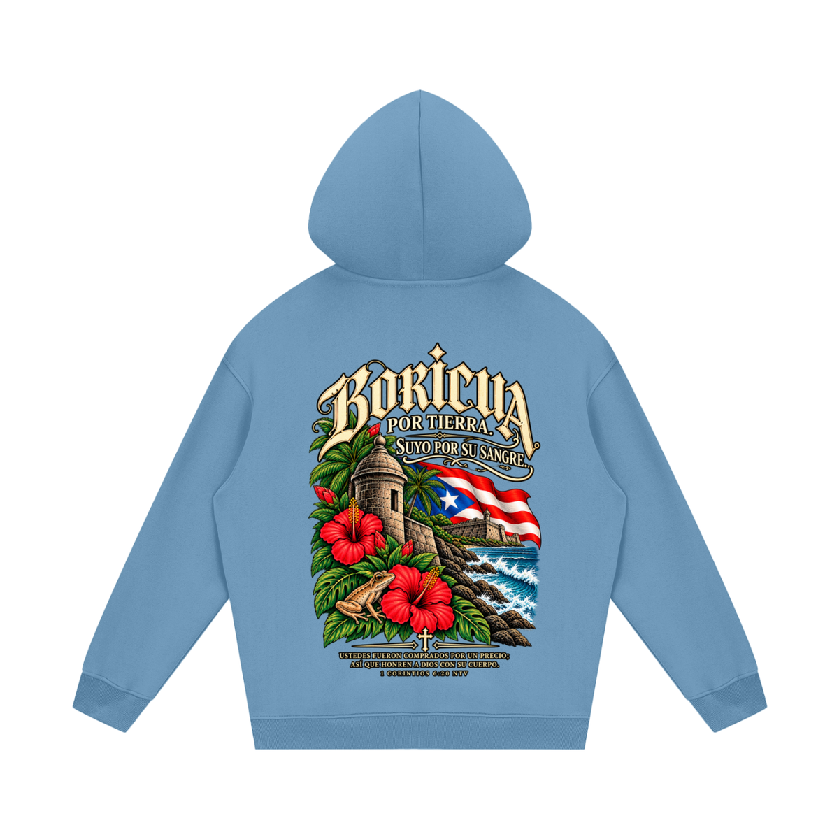 4GVIN ( Bori ) Streetwear Unisex Fleece Hoodie