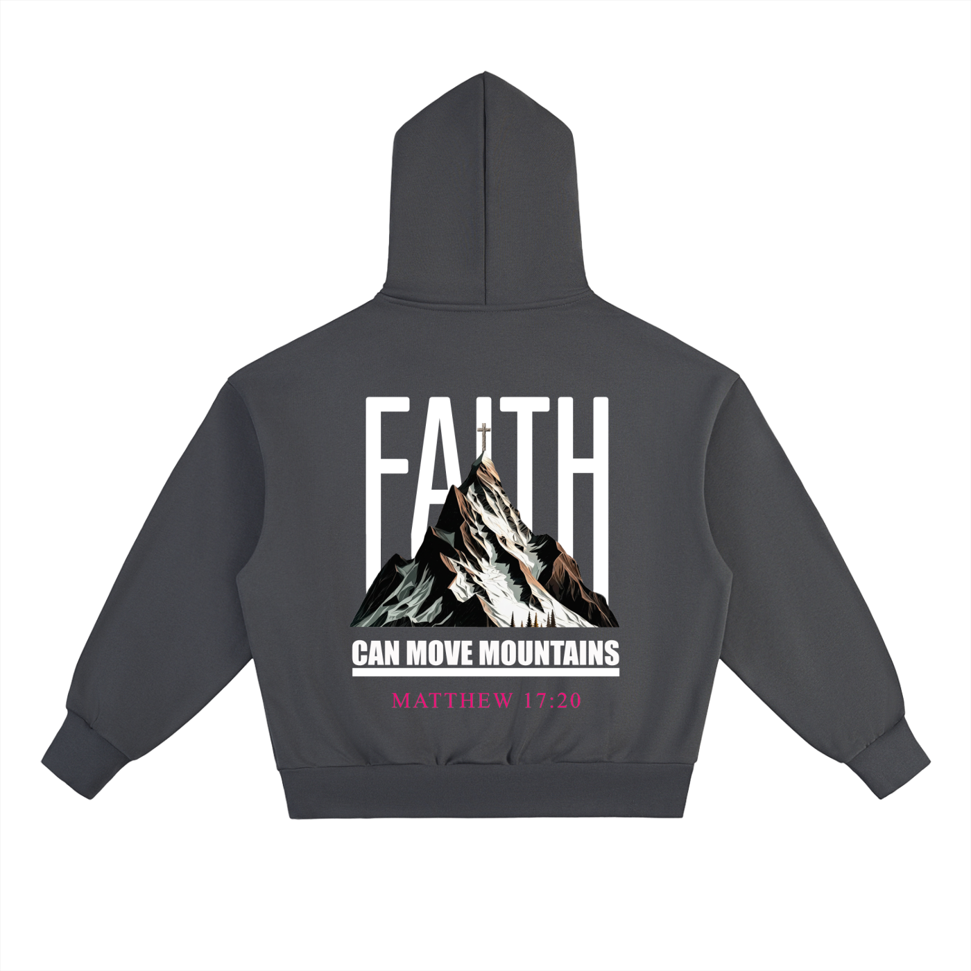 4GVIN ( Faith ) Essential 500 GM Heavyweight Fleece Hoodie