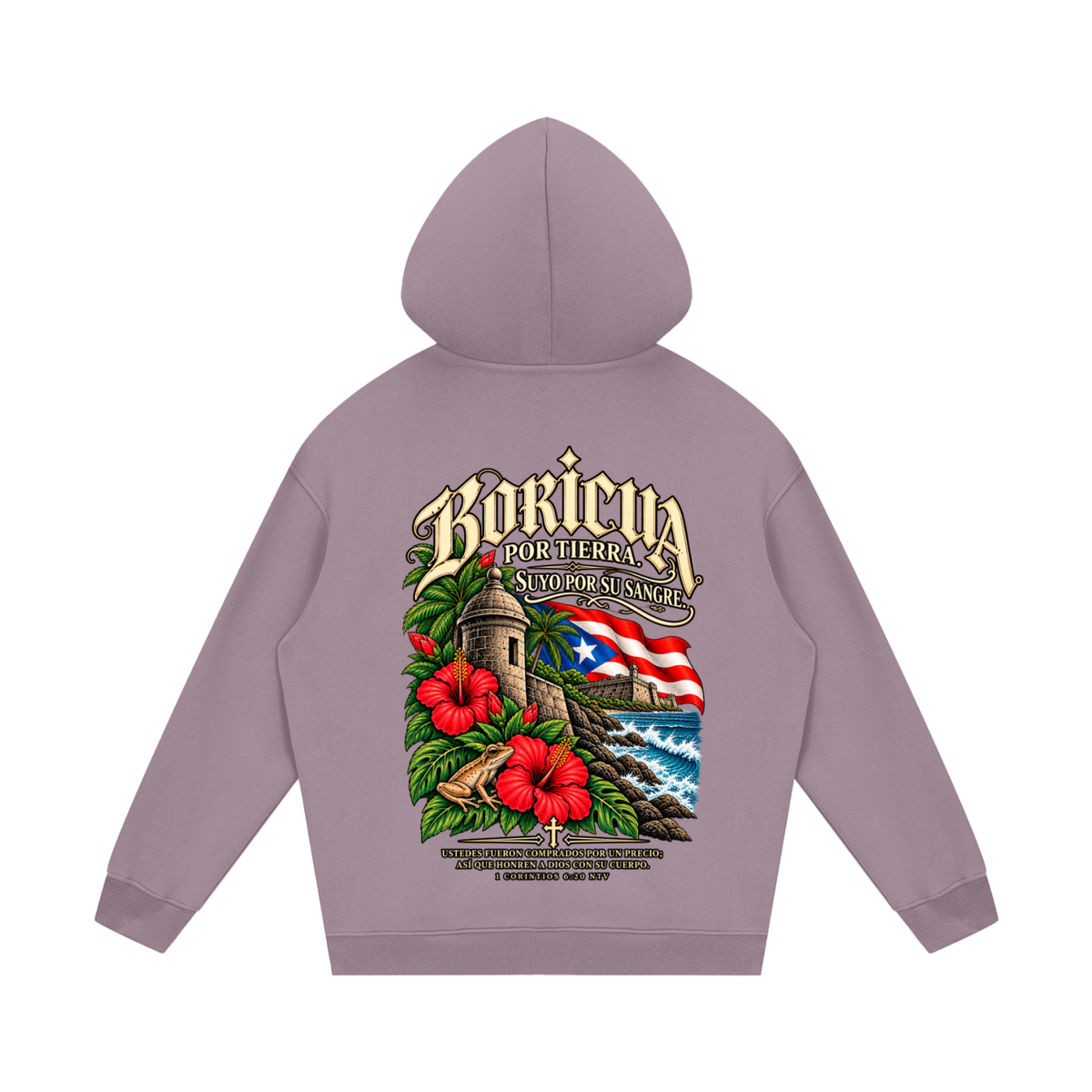 4GVIN ( Bori ) Streetwear Unisex Fleece Hoodie