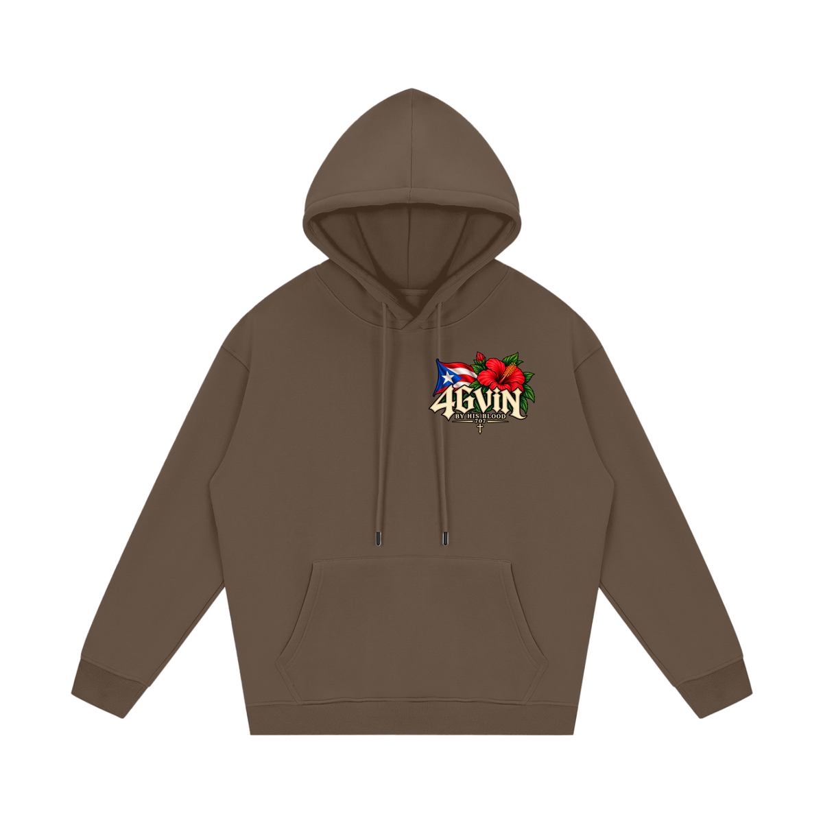 4GVIN ( Bori ) Streetwear Unisex Fleece Hoodie
