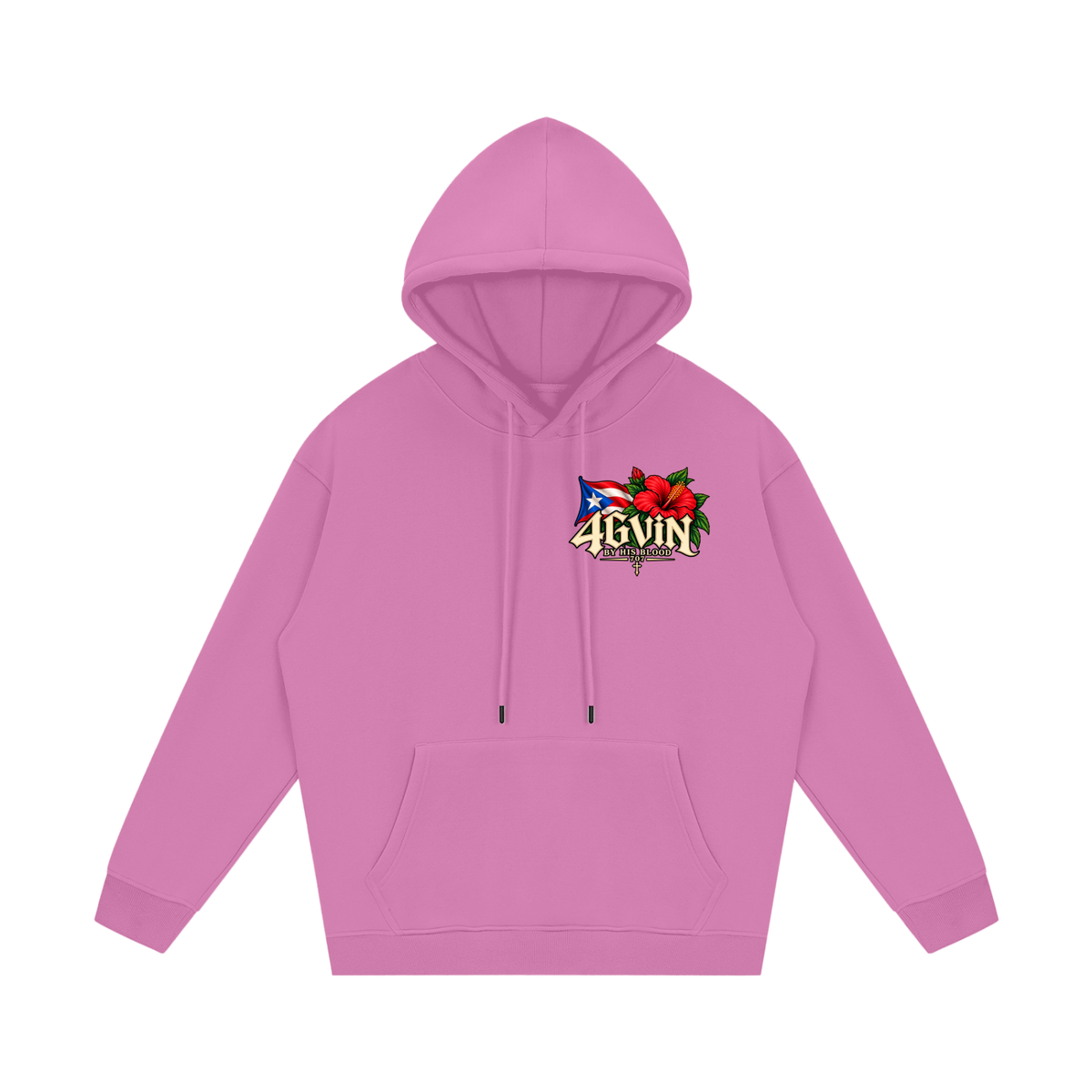 4GVIN ( Bori ) Streetwear Unisex Fleece Hoodie