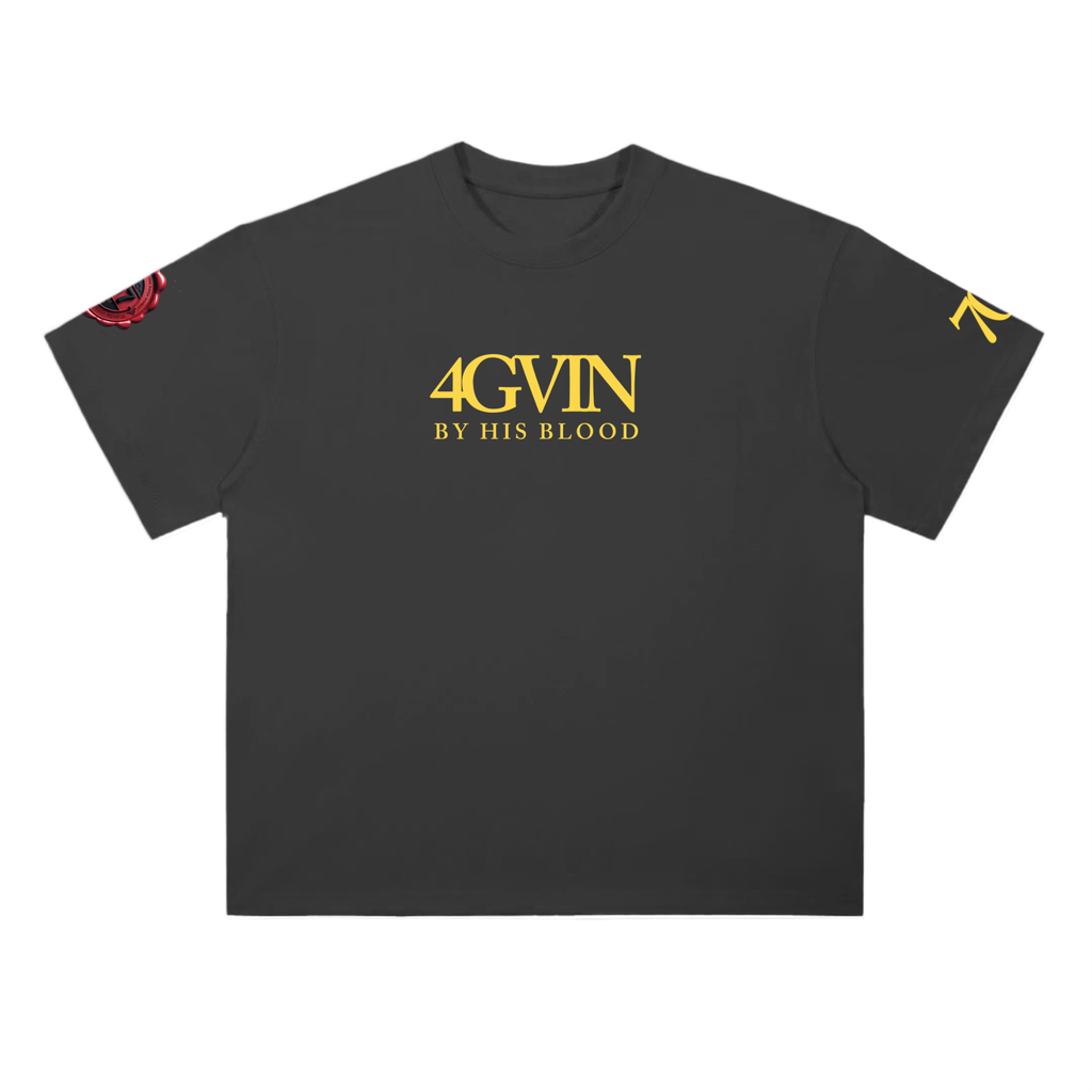 Heavyweight Drop Shoulder Cotton T-Shirt