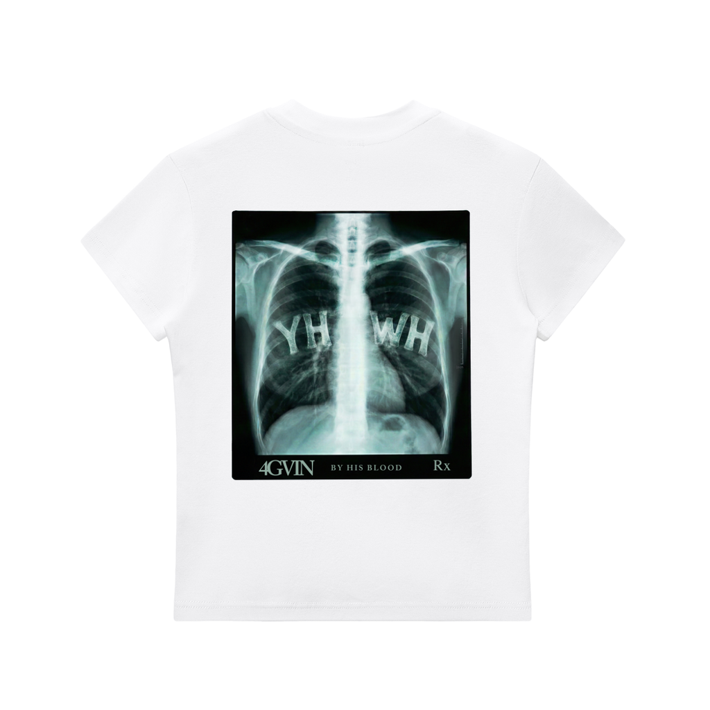 4GVIN "Breath of Life" Girls Essential Bodycon Crewneck T-Shirt
