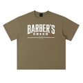 4GVIN ( Barber ) Heavyweight Drop Shoulder Cotton T-Shirt