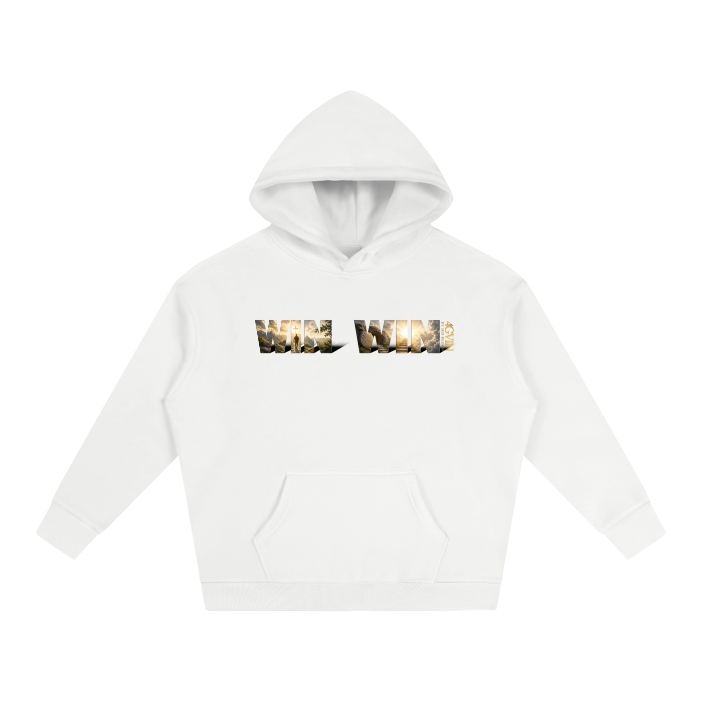 4GVIN ( WIN/WIN ) Oversize Fleeced Hoodie