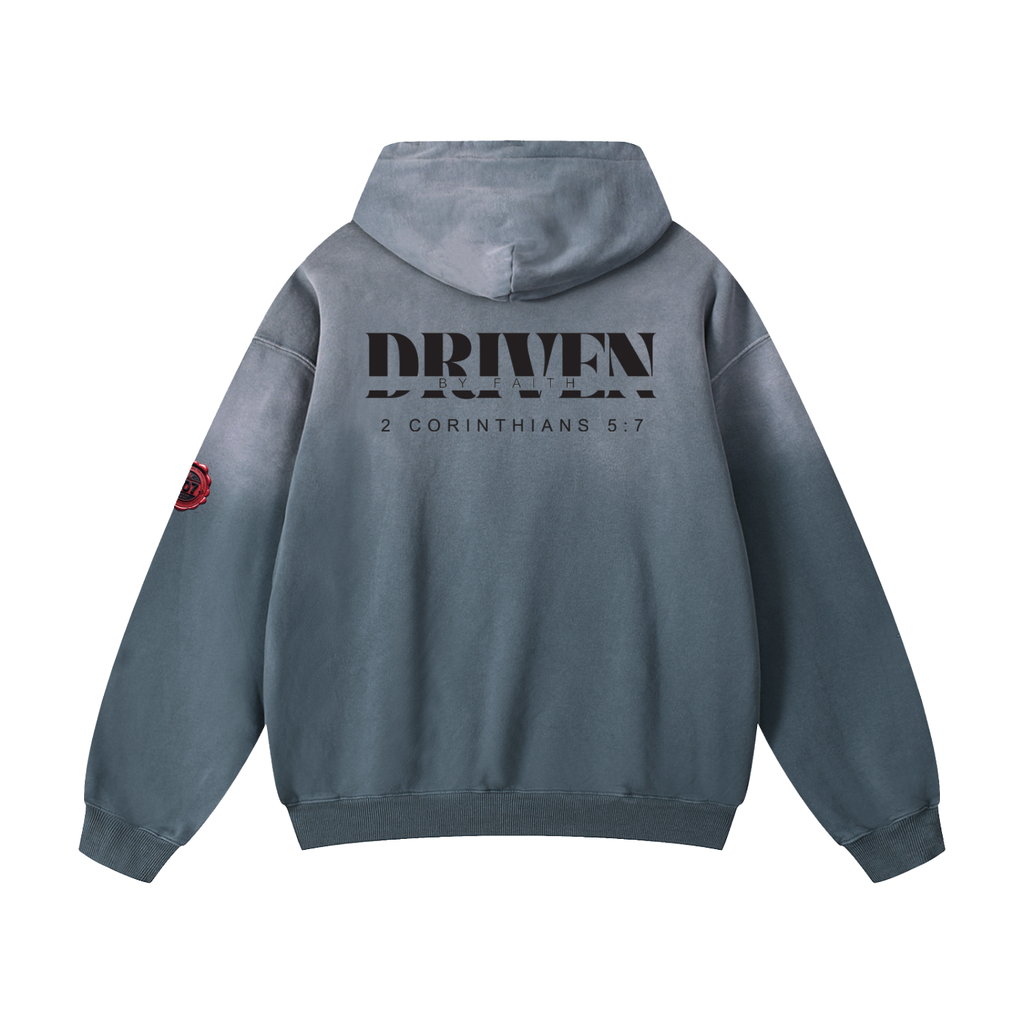 4GVIN Heavyweight Sunfade Oversized Hoodie