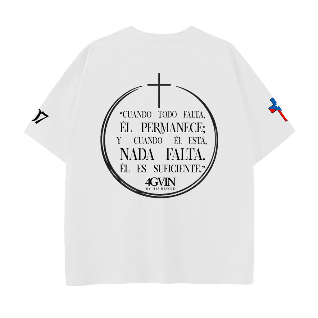 Drop Shoulder Cotton T-Shirt