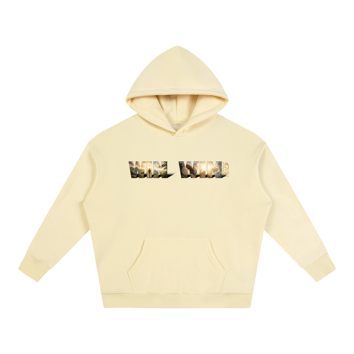 4GVIN ( WIN/WIN ) Oversize Fleeced Hoodie