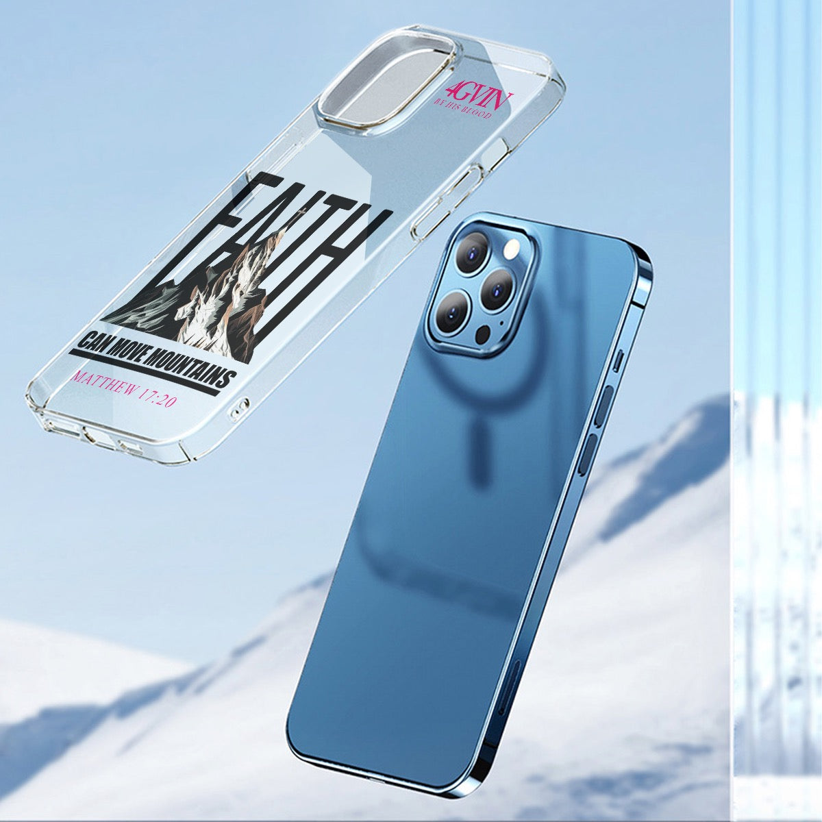 4GVIN ( Faith )iPhone 14 15 Series Mobile Phone Case | TPU