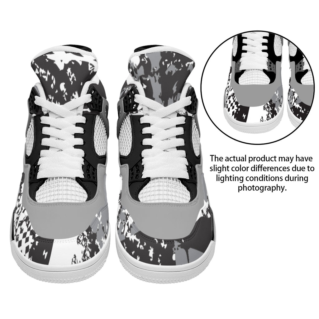 All-Over Print Men's Air Cushion Basketball Shoes