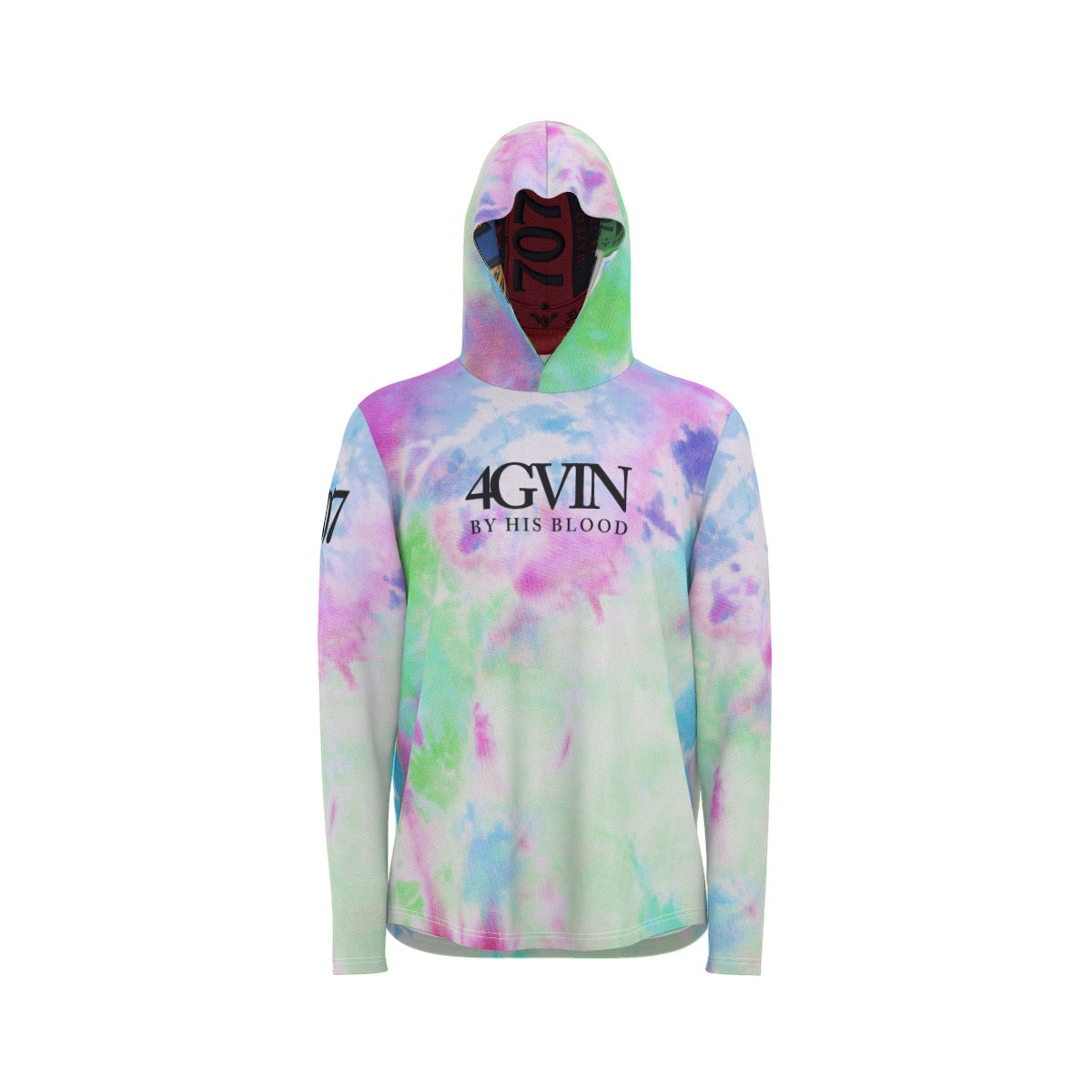 4GVIN  Men's Sunscreen  Sports Hoodie With Thumb Holes