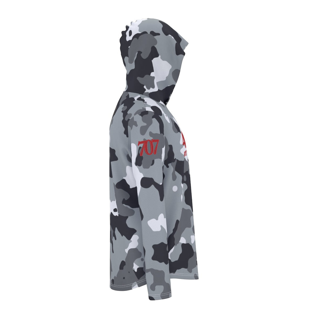 4GVIN All-Over Print Men's Sunscreen  Sports Hoodie With Thumb Holes