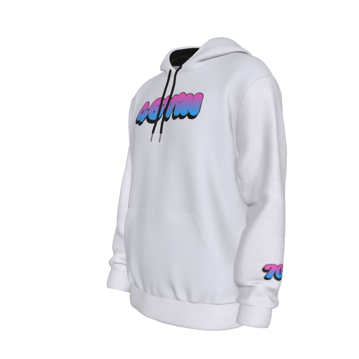 All-Over Print Men's Thicken Pullover Hoodie