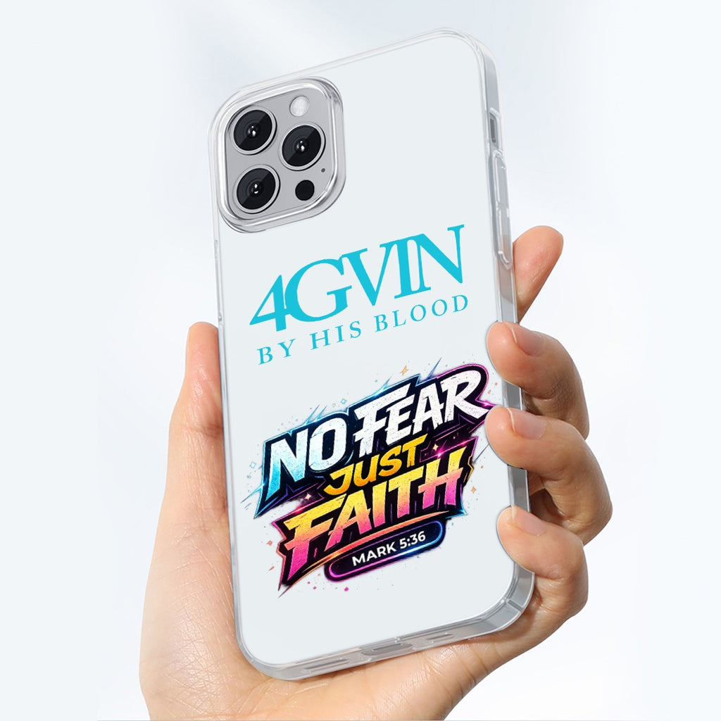 4GVIN ( No Fear )iPhone 14 15 Series Mobile Phone Case | TPU