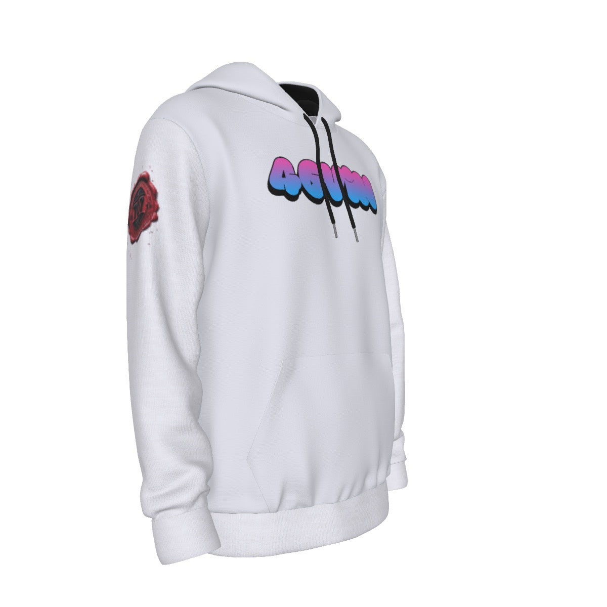 All-Over Print Men's Thicken Pullover Hoodie