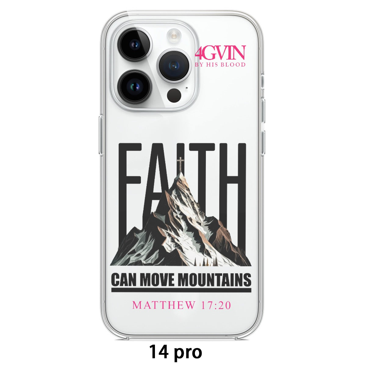 4GVIN ( Faith )iPhone 14 15 Series Mobile Phone Case | TPU