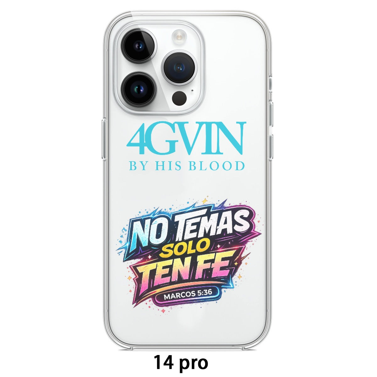 4GVIN ( No Temas )iPhone 14 15 Series Mobile Phone Case | TPU