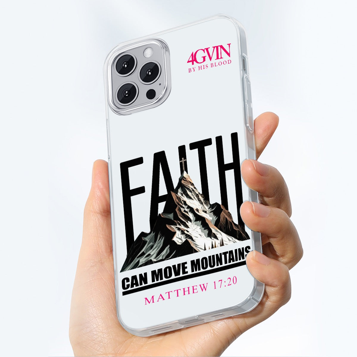 4GVIN ( Faith )iPhone 14 15 Series Mobile Phone Case | TPU