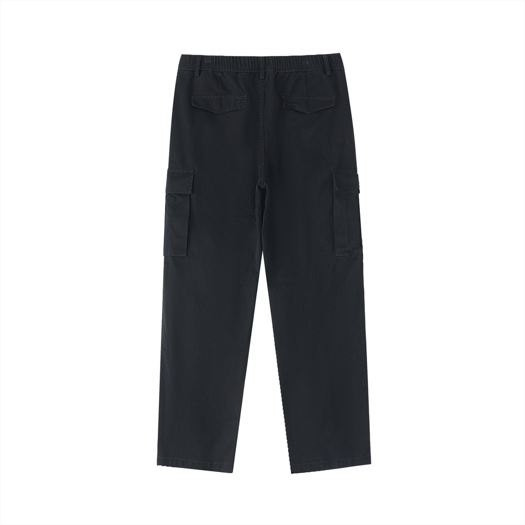 4GVIN Cotton Elastic-Waist Cargo Pants