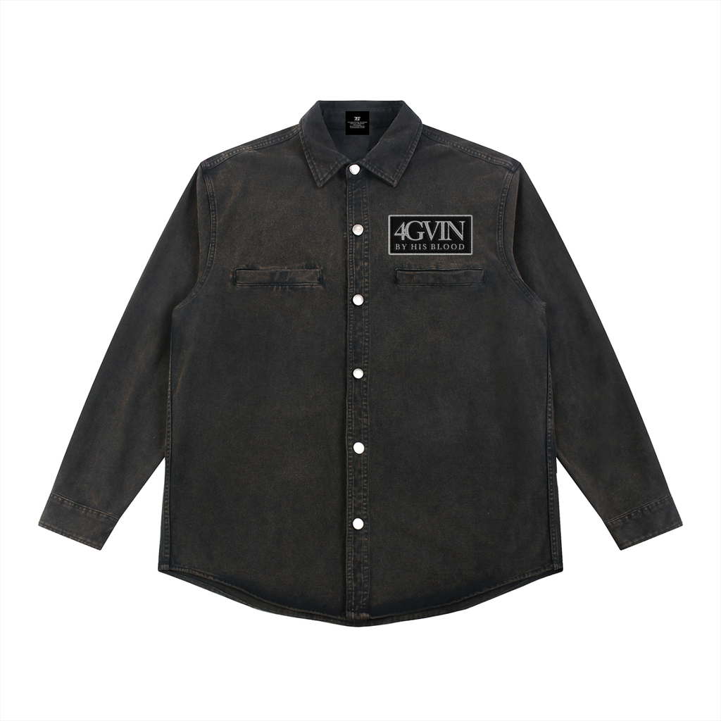 4GVIN "By His Blood" Vintage Work Jacket