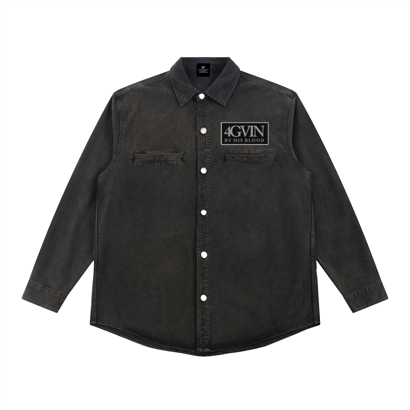 4GVIN "By His Blood" Vintage Work Jacket