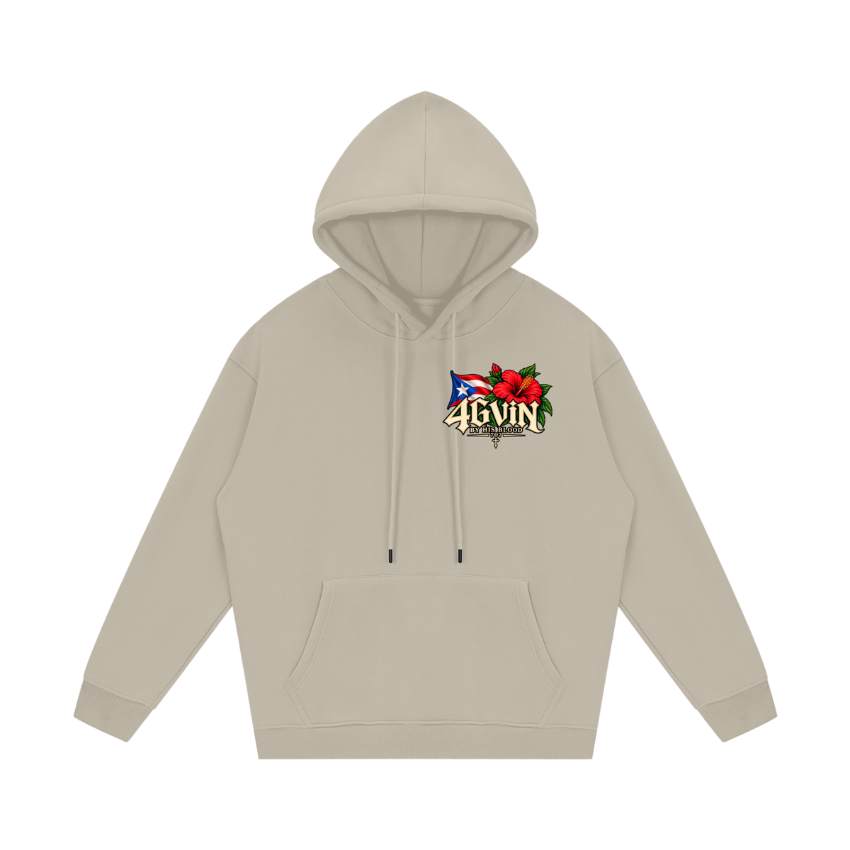 4GVIN ( Bori ) Streetwear Unisex Fleece Hoodie