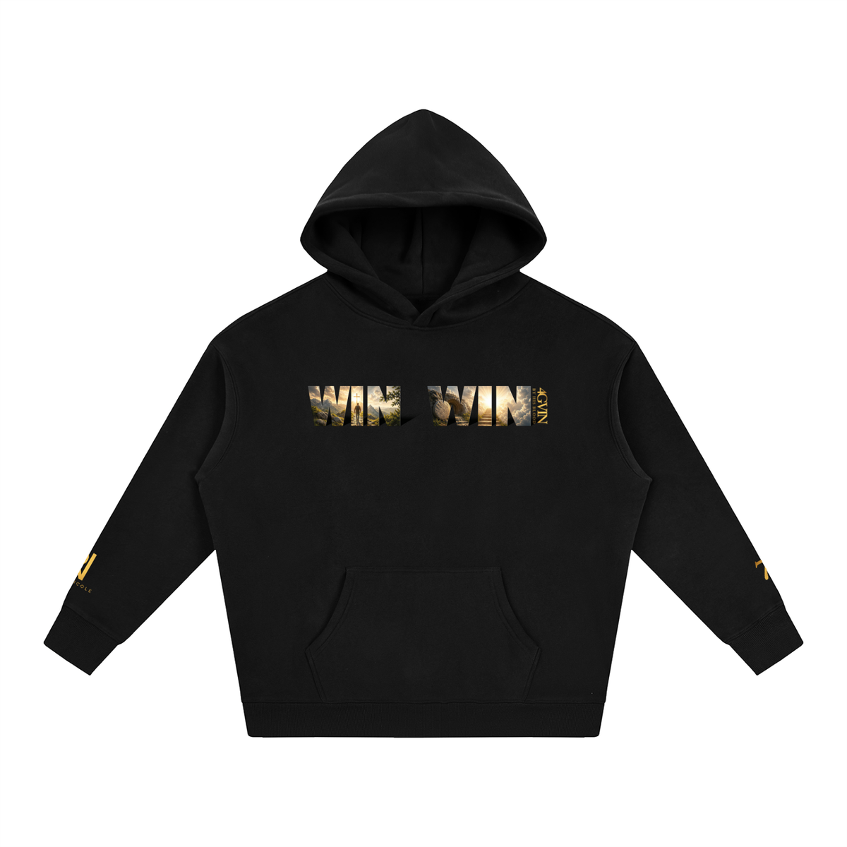 4GVIN ( WIN/WIN ) Oversize Fleeced Hoodie