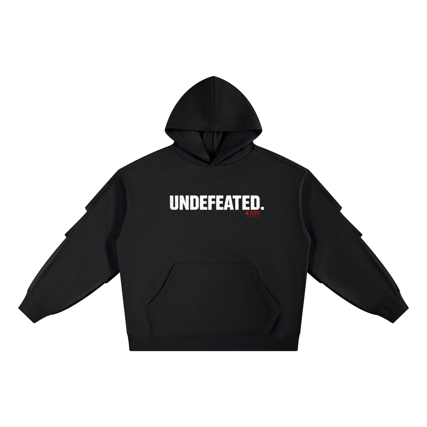 4GVIN ( No Lose ) Unisex Heavyweight Ruched Sleeves Hoodie