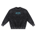 4GVIN Washed Hand-Frayed Sweatshirt