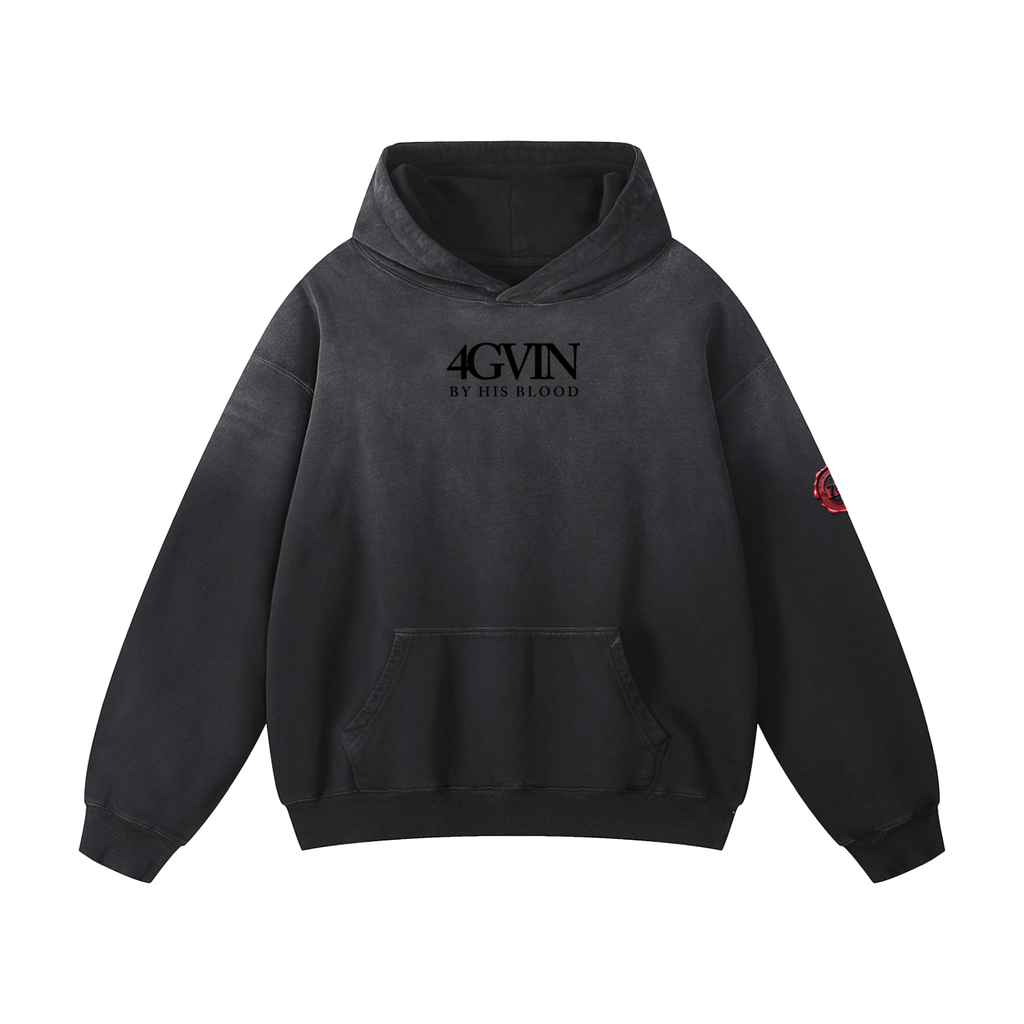 4GVIN Heavyweight Sunfade Oversized Hoodie