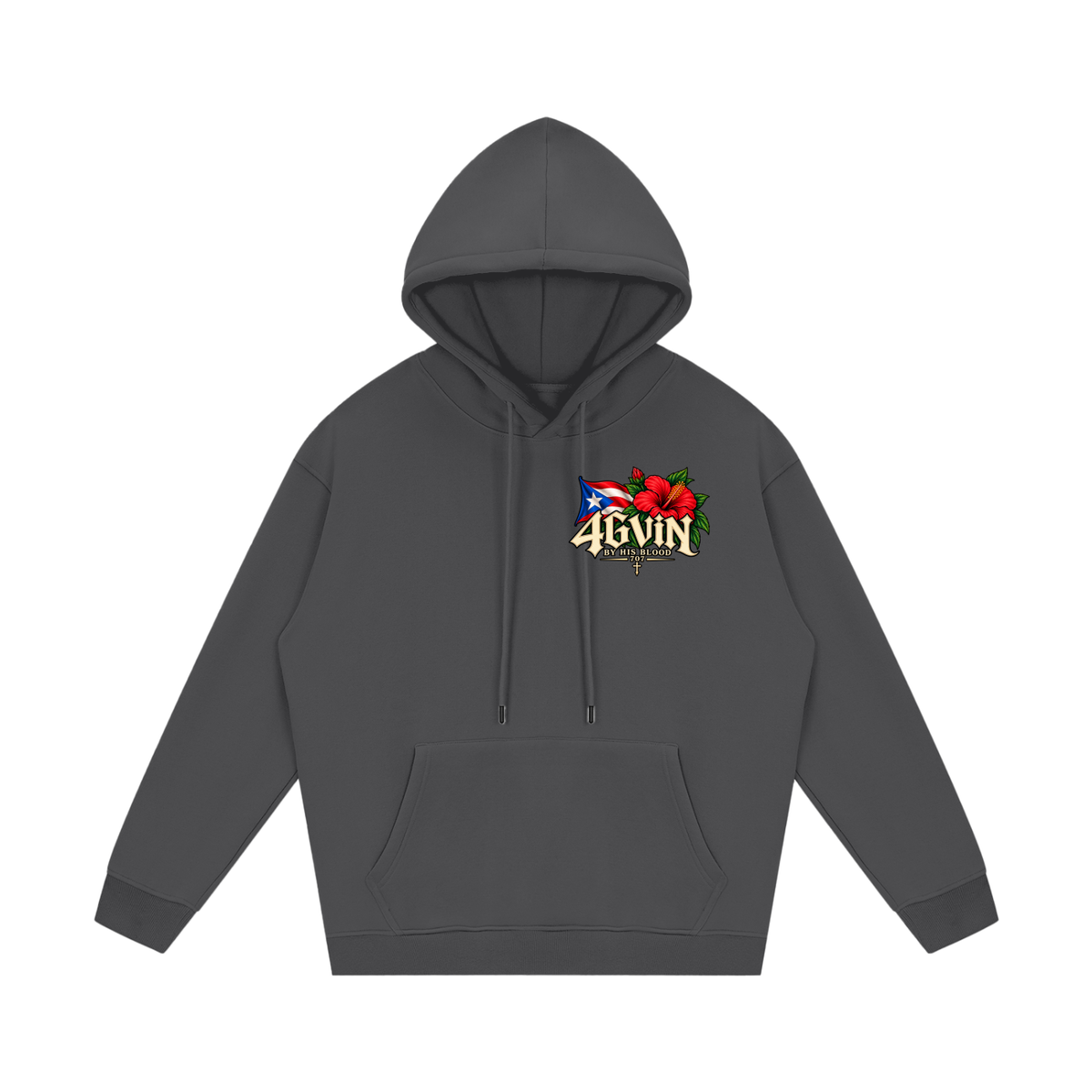 4GVIN ( Bori ) Streetwear Unisex Fleece Hoodie