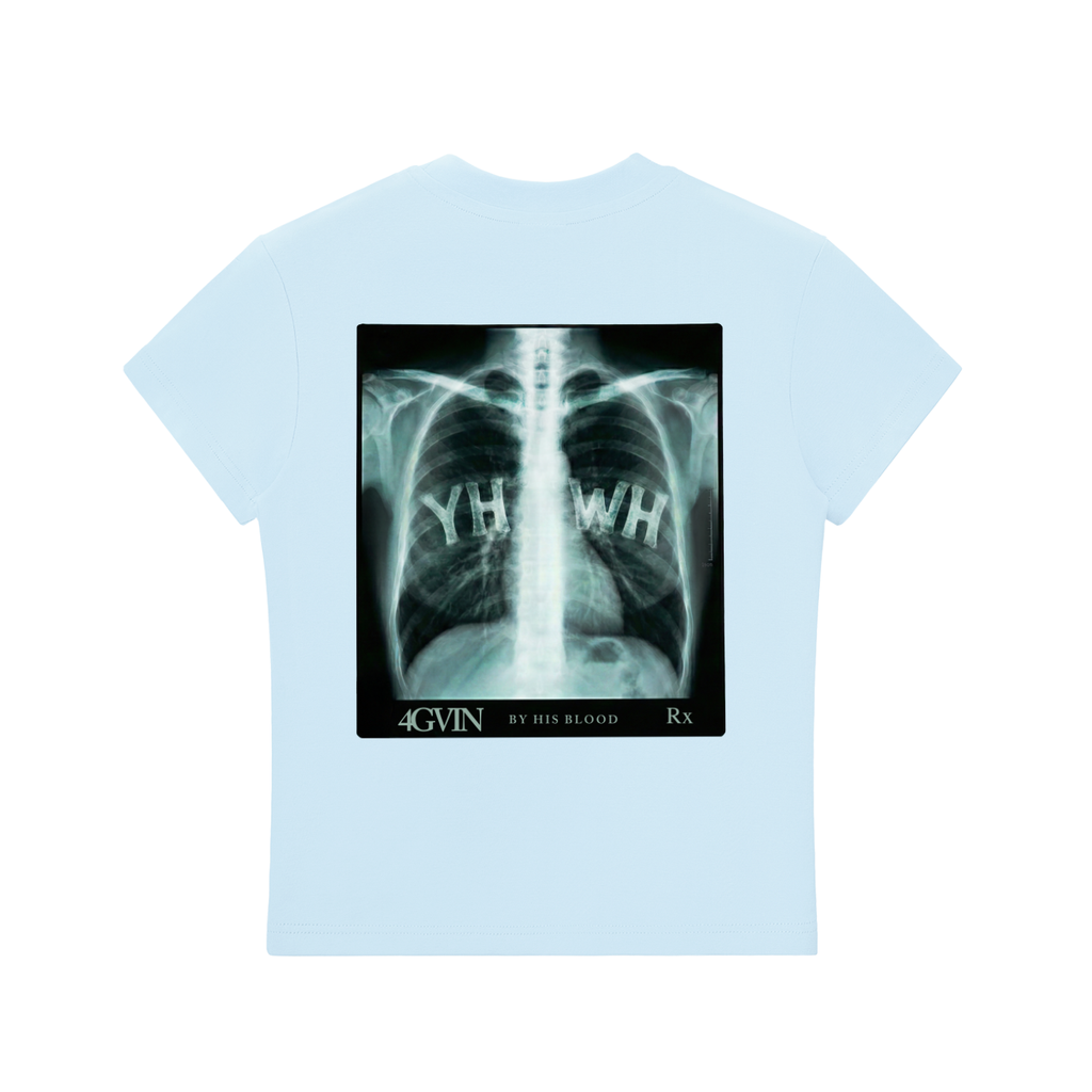4GVIN "Breath of Life" Girls Essential Bodycon Crewneck T-Shirt