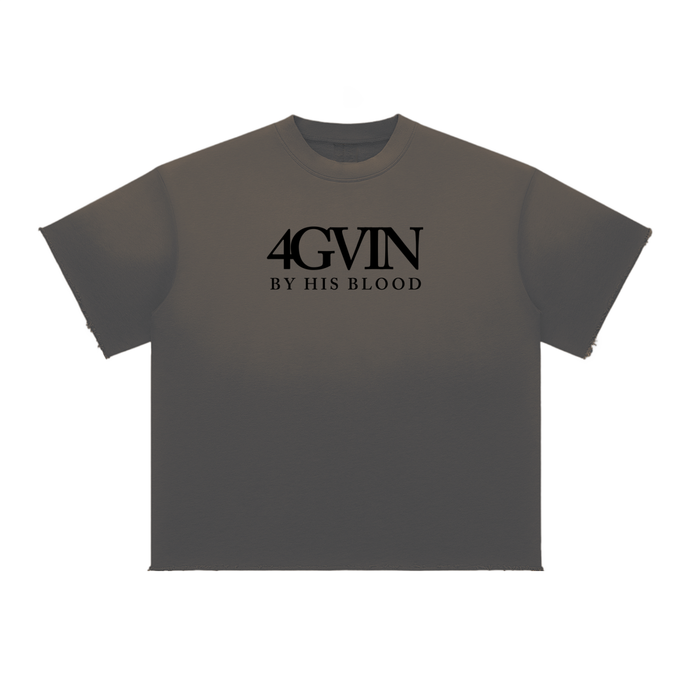 4GVIN Black "Resistencia" Graphic T-Shirt